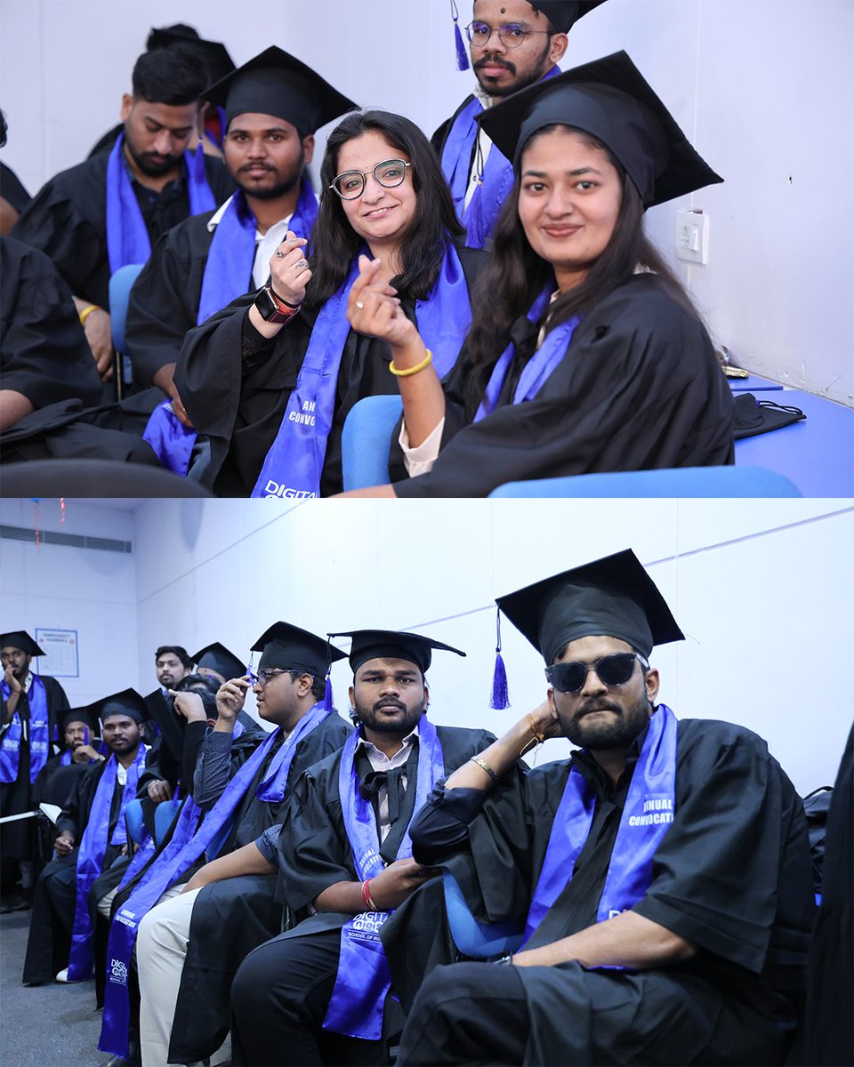 DigitalNestHyd's tweet image. Milestones matter when they create momentum. 🎓
Jan 2026 Convocation at Digital Nest School of Business celebrated PGP Batch 9 &amp;amp; 10 and CDP-32. This is not a finish line, it’s a launchpad.
#DigitalNest #Convocation2026 #PGP9 #PGP10 #CDP32 #CareerLaunch #SkillFirst #FutureReady