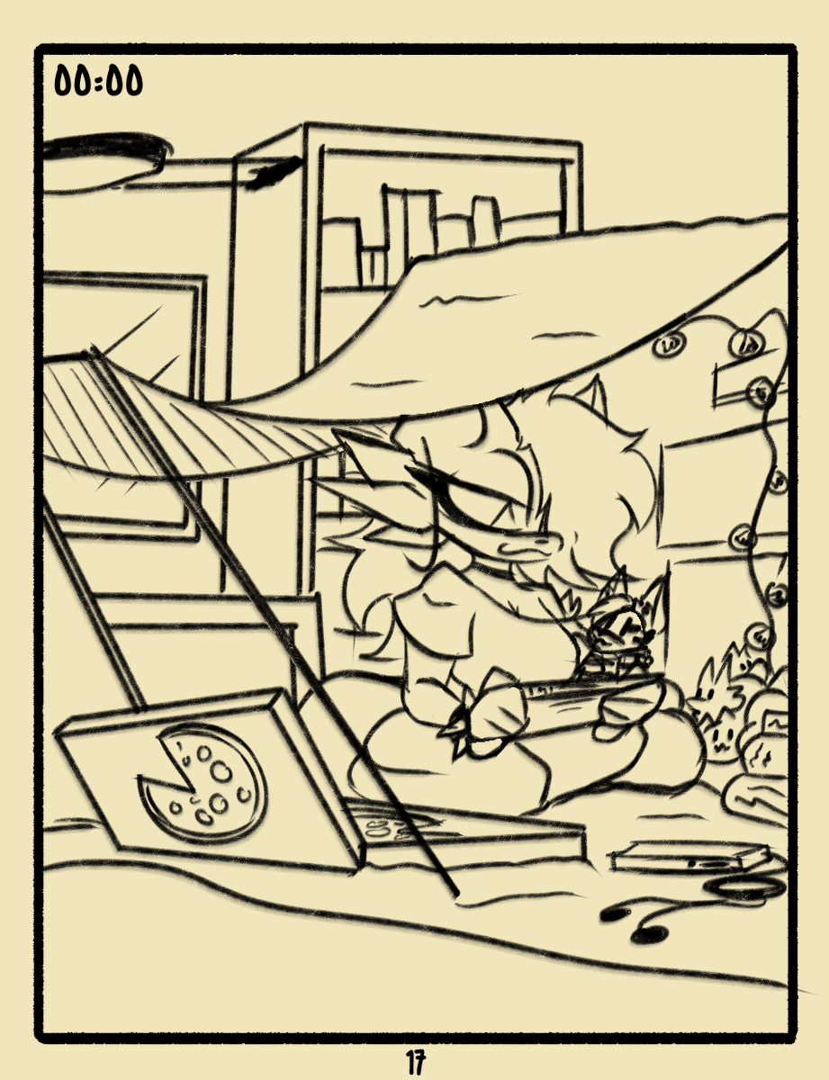 AriZoneVibes's tweet photo. 🧸 [00:00] My cozy cave~

#HourlyComicDay #HourlyComicDay2026 https://t.co/yA3DlTLJ9D