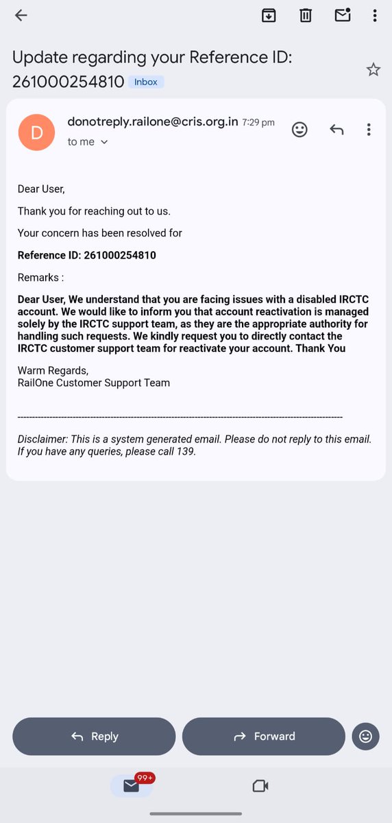 amit2397yadav's tweet photo. @RailMinIndia @RailMinIndia @RailOneIndia @IRCTCofficial @amofficialCRIS citizen urges to officials #BeResponsible and followup the pending complaints.
be on duty, be accountable. https://t.co/aiVwMNUr4t