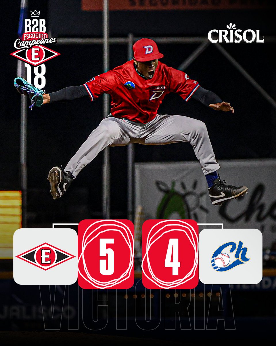 EscogidoBBClub's tweet photo. VICTORIA #1🇩🇴

¡Vamo' Dominicanaaaaa, así se arranca!💥👏

#LeonesDelEscogido @CrisolRD https://t.co/nxXjRTLpWz