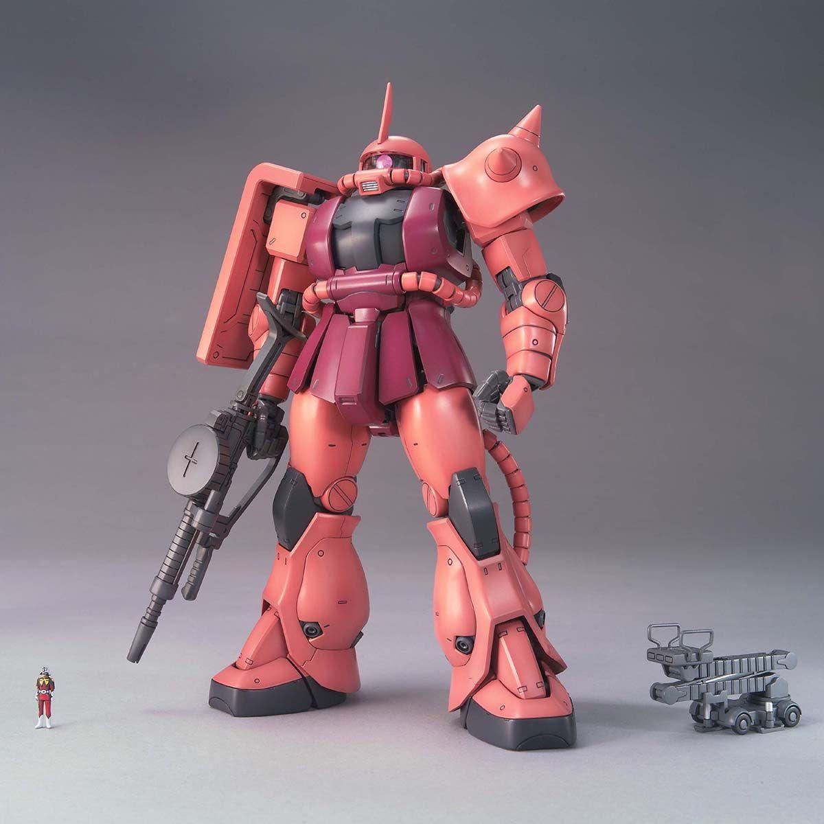ホビーケンビル】【3点】 MG 1/100 MS-06S シャア専用ザク Ver.2.0など