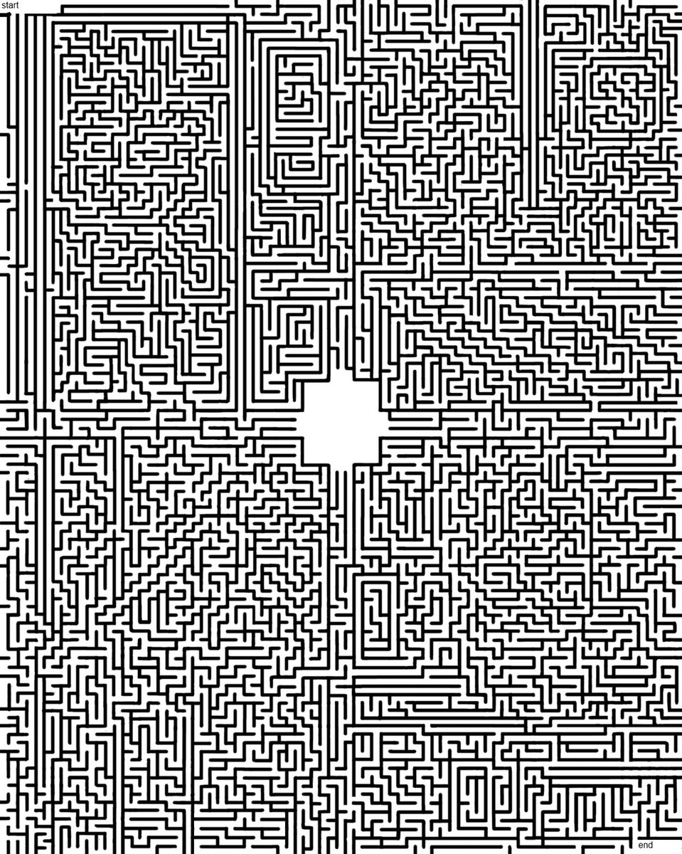 UnscriptedCat's tweet image. solve my awesome maze.