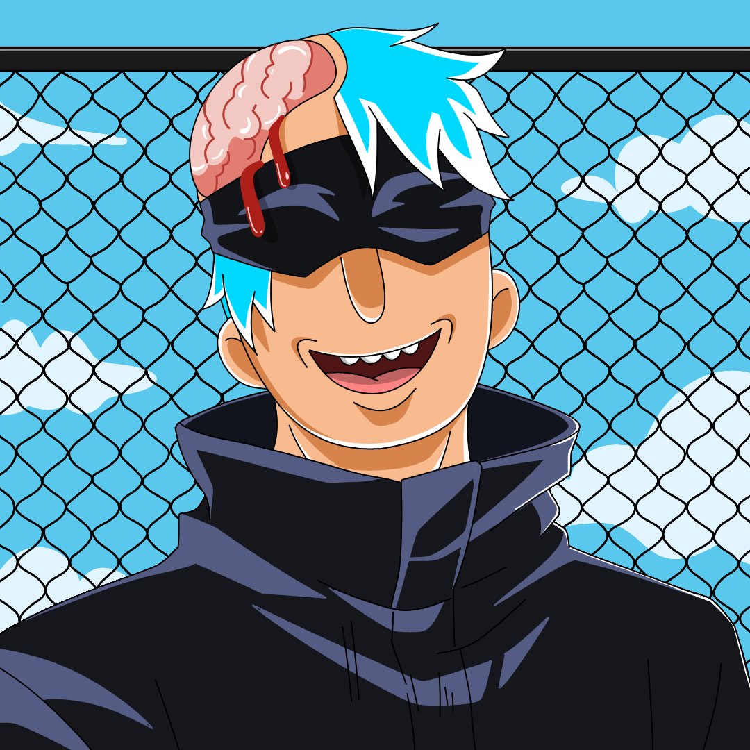layzjamal's tweet photo. Satoru Pete is Back!
#GHN #JujutsuKaisen https://t.co/ZgAaBOltXt