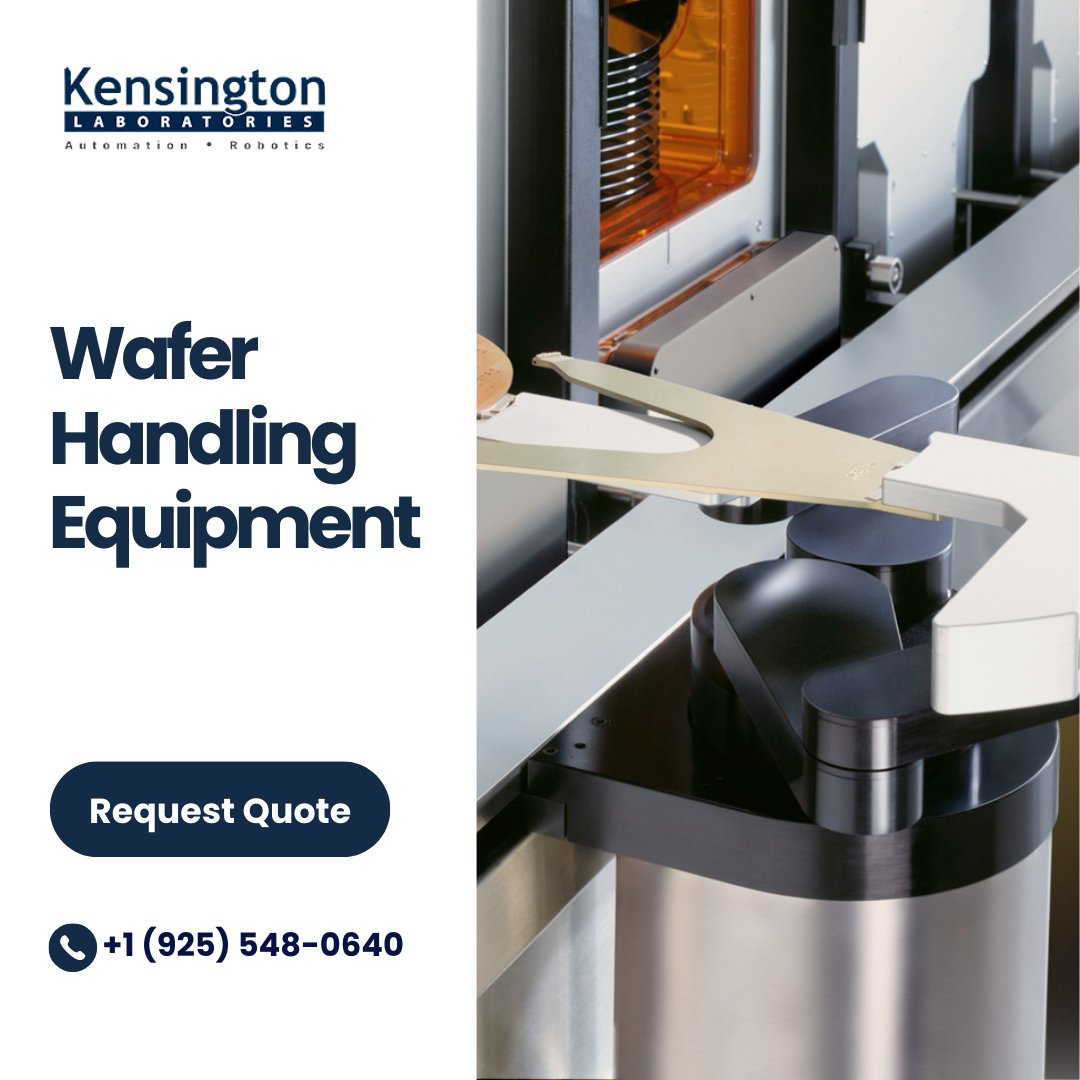 Kensington_Labs's tweet photo. Advanced wafer handling solutions by Kensington Laboratories, built for accuracy, yield, and uptime.
π Request a Quote: https://t.co/ztKq7sqDyu
#WaferHandling #SemiconductorEquipment #SemiconductorAutomation #WaferHandlingEquipment #FabAutomation #PrecisionEngineering https://t.co/LFcN37wURj