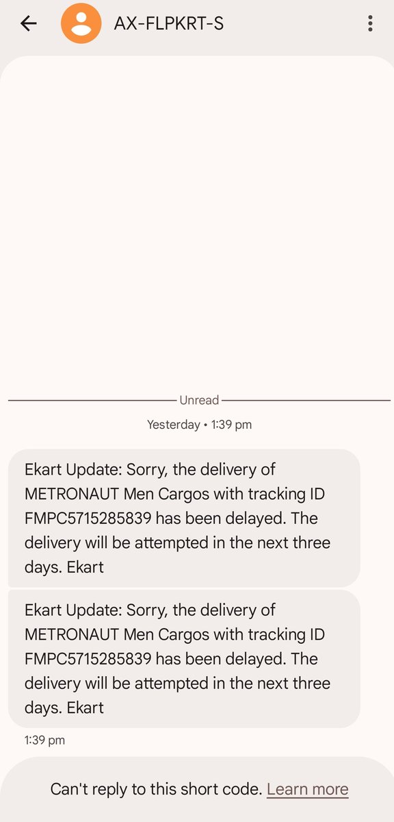 Prjpt4's tweet photo. @Flipkart @flipkartsupport Order is getting delayed and no valid reason or update is being given. Customer support is just saying wait. This kind of service is unacceptable. Kindly look into this. #CustomerExperience https://t.co/sg3fa9GuIL