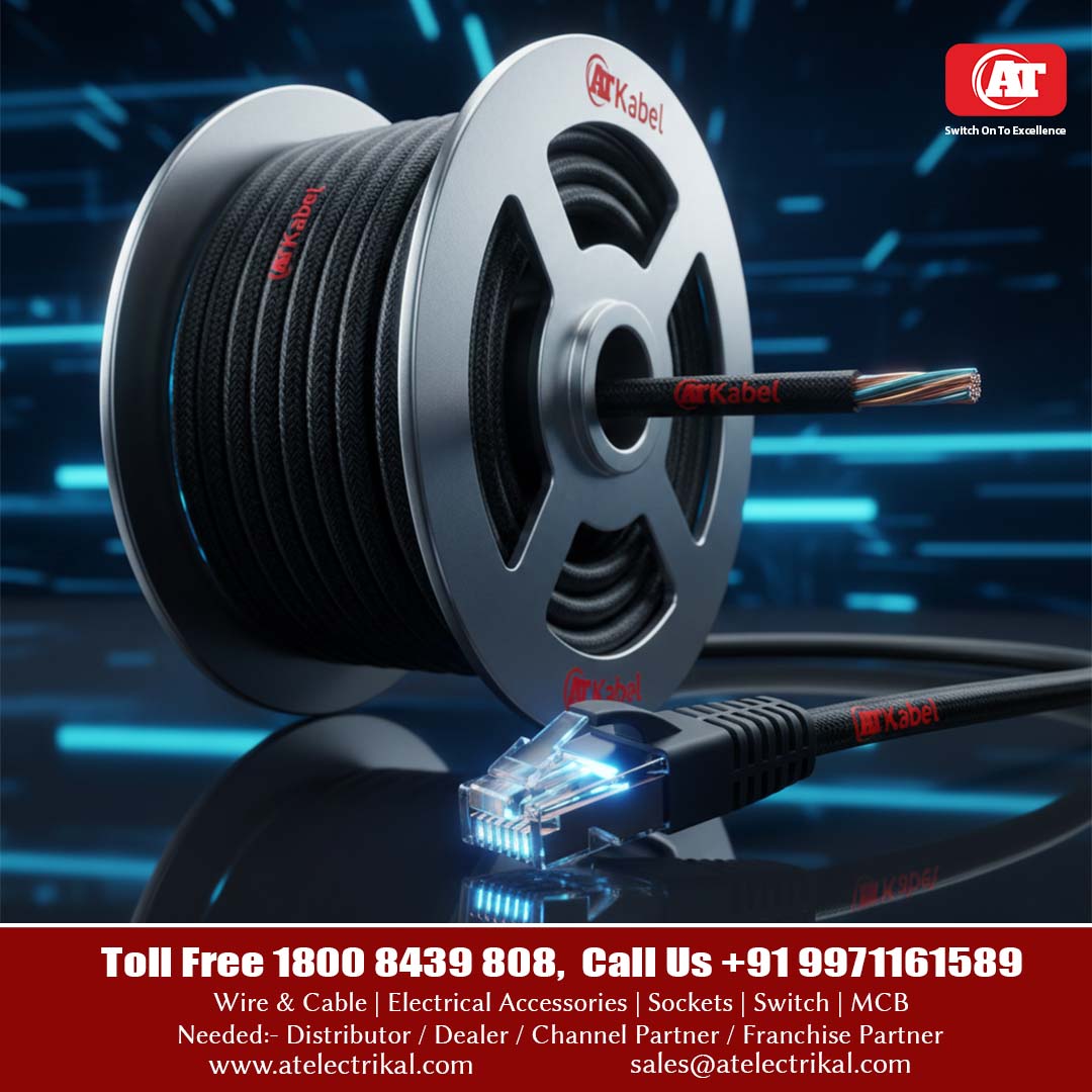 ATELECTRIKAL's tweet image. Power Jo Har Connection Ko Strong Banaye.
📞 Toll Free: 1800 8439 808
📲 Call / WhatsApp: +91 99711 61589
🌐 Website: atelectrikal.com
📧 Email: sales@atelectrikal.com
#ATKabel
#SwitchOnToExcellence
#ElectricalWire
#PowerCables
#SafeWiring
#ElectricalSolutions