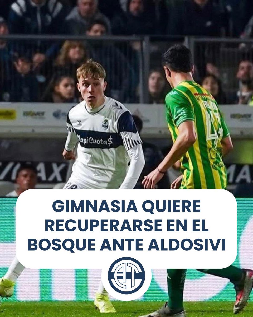 #CGE #GELP | GIMNASIA QUIERE RECUPERARSE EN EL BOSQUE ANTE ALDOSIVI 3️⃣

Lee la previa de <a href="/AlvaroGrigioni/">Alvaro</a> acá 👇

agendatripera.wordpress.com/2026/02/02/gim…