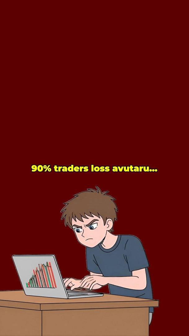 PrathapTrader's tweet photo. Most traders market valla kaadu… vallane vallu odipotharu.
Nijam accept chestara?

#tradingmindset #traderlifeindia #stockmarketindia #intradaytrader #optionstradingindia #retailtraderlife #tradingreality #marketpsychology #indianstockmarket #tradingcom… https://t.co/CWm1UKtLZr https://t.co/7l4RPhctww