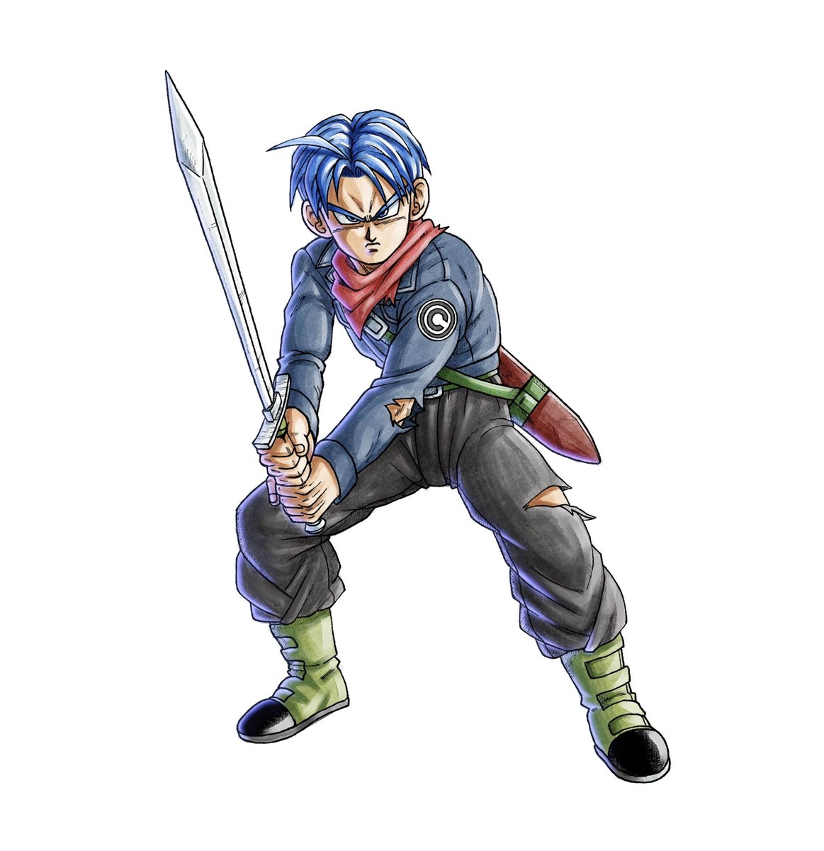 Zarpzy's tweet photo. Dragonball Super - Future Trunks https://t.co/0u4VMmNDpq