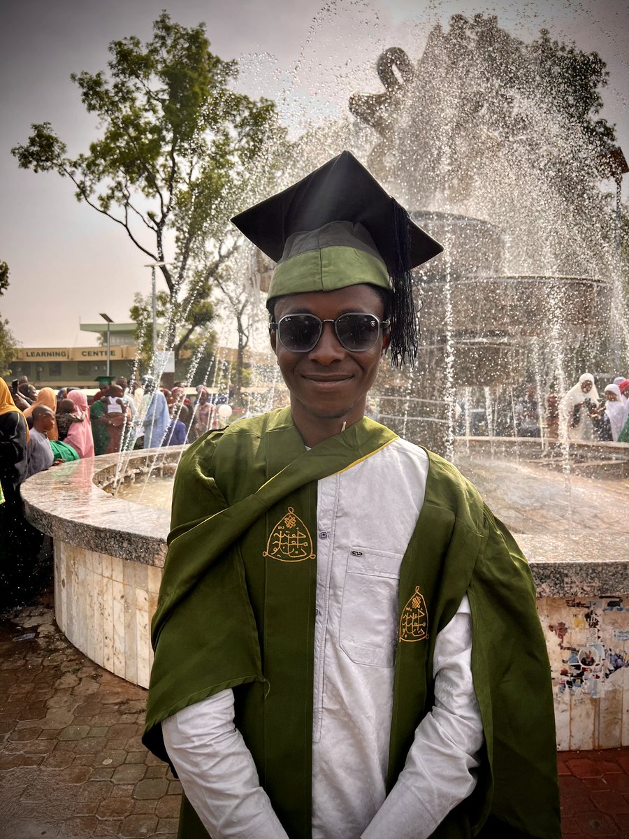 el_samad_'s tweet photo. Alhamdulillah ๐
I officially bagged a https://t.co/eSGAhC42Dr. in Computer Science๐
Grateful for the journey, the lessons, and the growth.๐
#ABUConvocation2026
#ABU45thConvocation
#ABUConvo2026
#ABUSITE https://t.co/an97ZzjJHD
