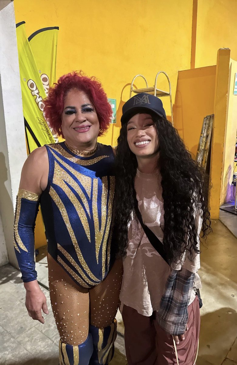 RealDealKrew's tweet image. Mercedes Moné and Cassandro from this weekend 🖤

Mercedes Moné IG 📸