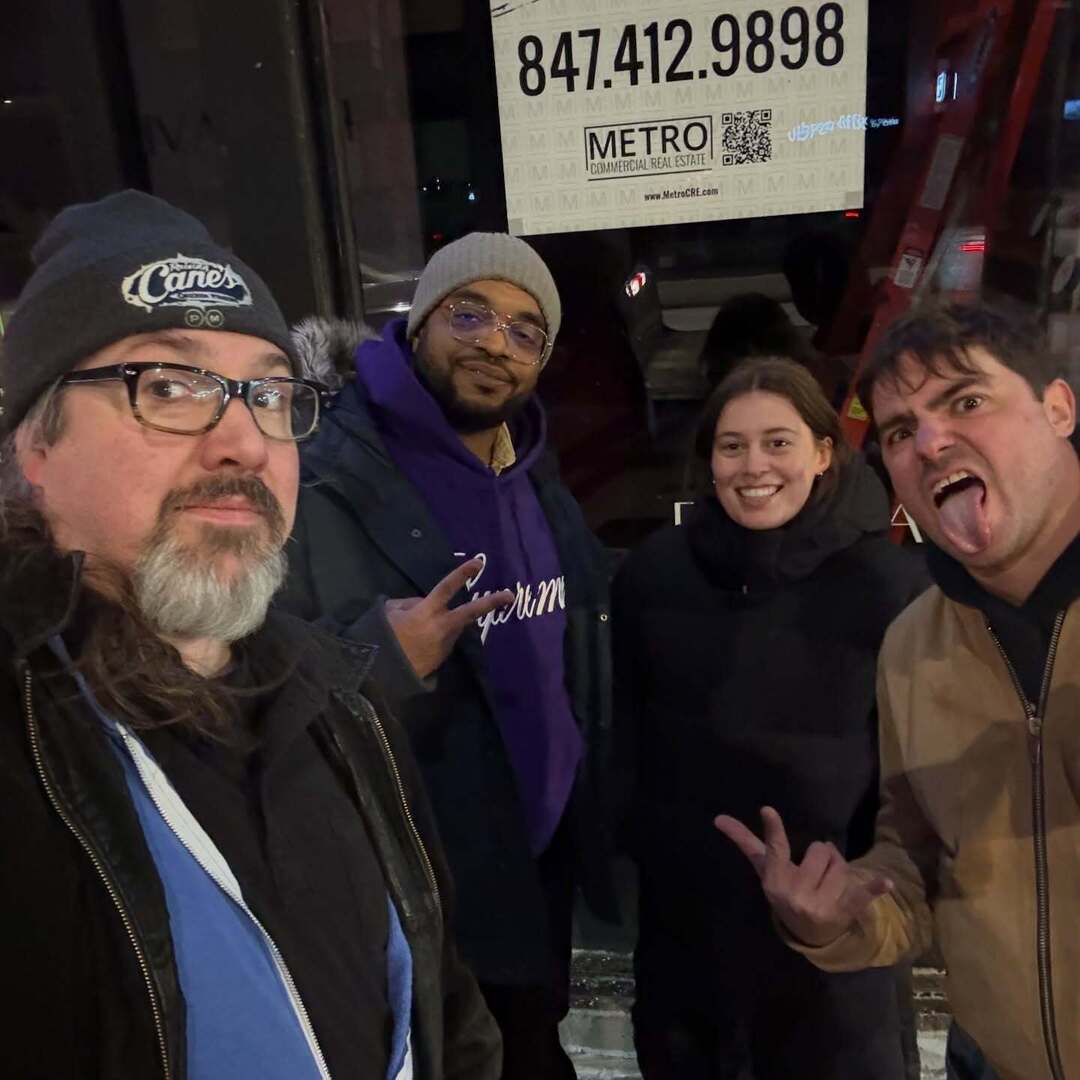 Sorgatron's tweet image. Great to drop into Chicago and work with old pal @nickhausmangp and friends on their new Guerrilla Press Podcast!  #videoproduction instagr.am/p/DUPpj-JjS9D/