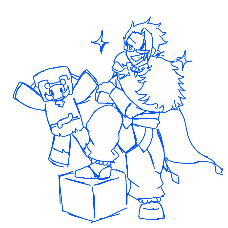 久々に真面目なイラストを描こうと思ったら… 下描きが思った20倍上手く