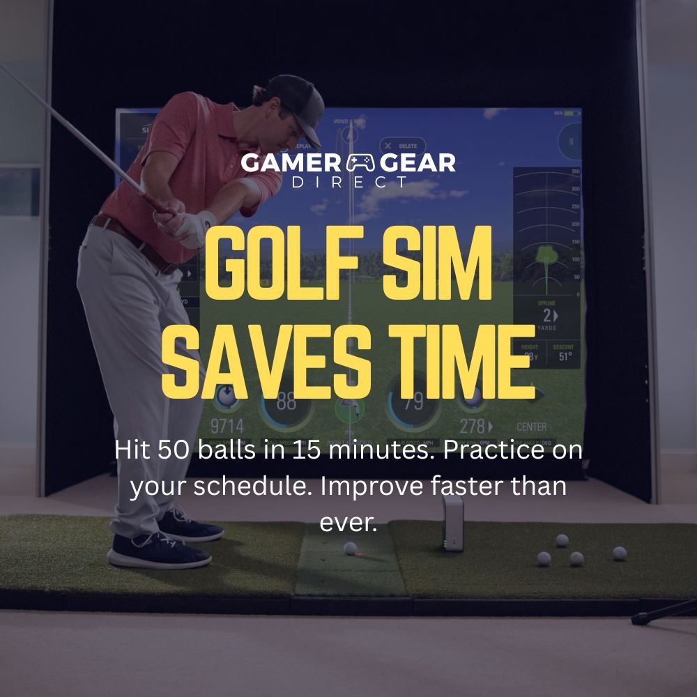 It’s hard to get to the driving range during the week — life gets busy.

But a home golf simulator fixes that.

Hit 50 balls in 15 minutes. Practice on your schedule. Improve faster than ever. 
👉 buff.ly/NiEgXcJ