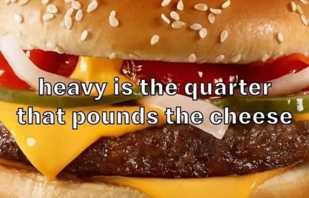 equine__dentist's tweet image. you’re telling me a quarter pounded this cheese?