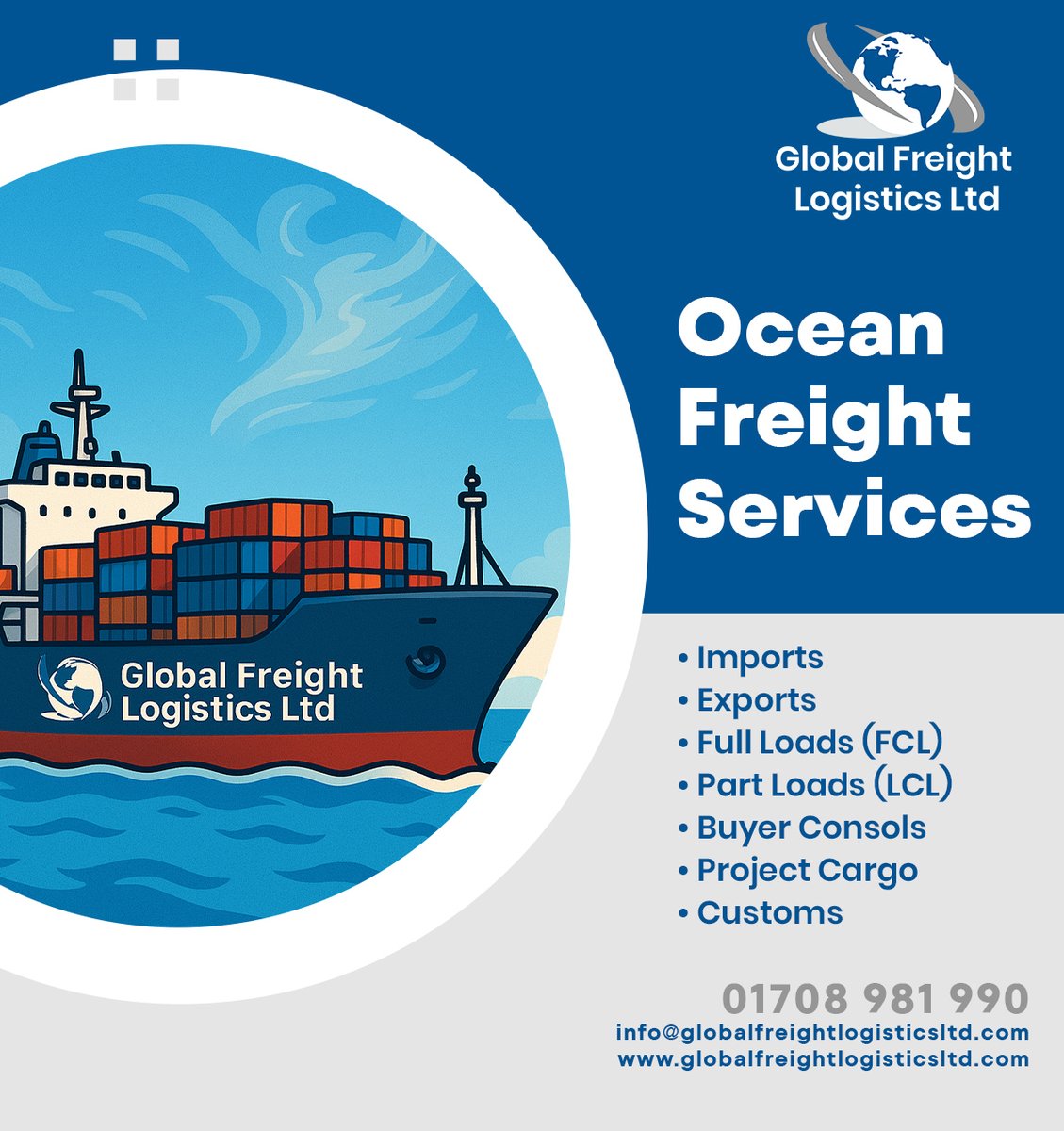 Global Freight Logistics - Fast, Reliable &amp; Cost Effective Freight And Logistics Solutions
globalfreightlogisticsltd.com
#global #freight #logistics #supplychain #GlobalFreightLogistics