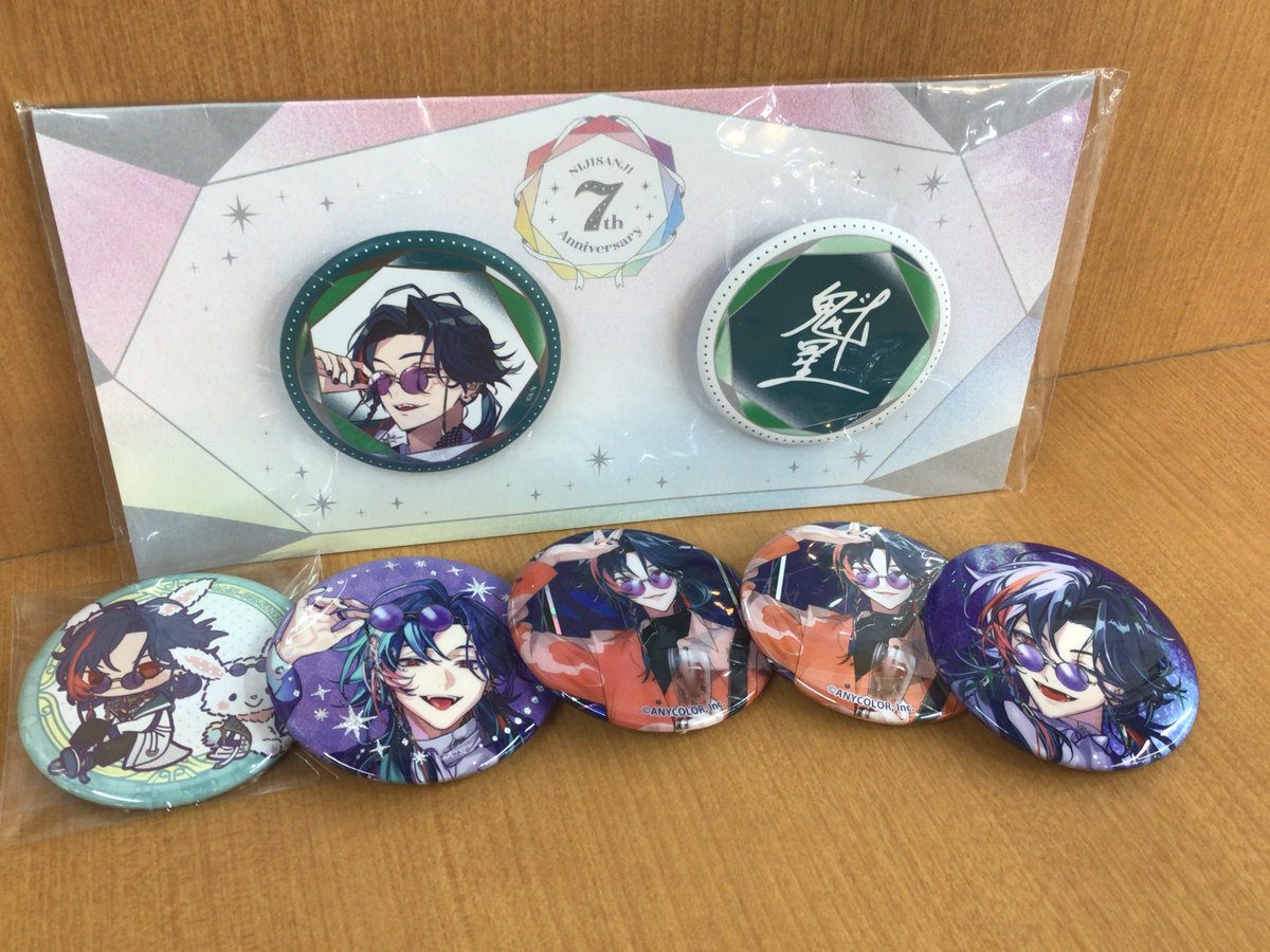 ファンダムなんば です🔑🐍 【入荷情報】 にじさんじ 魁星 くん 缶