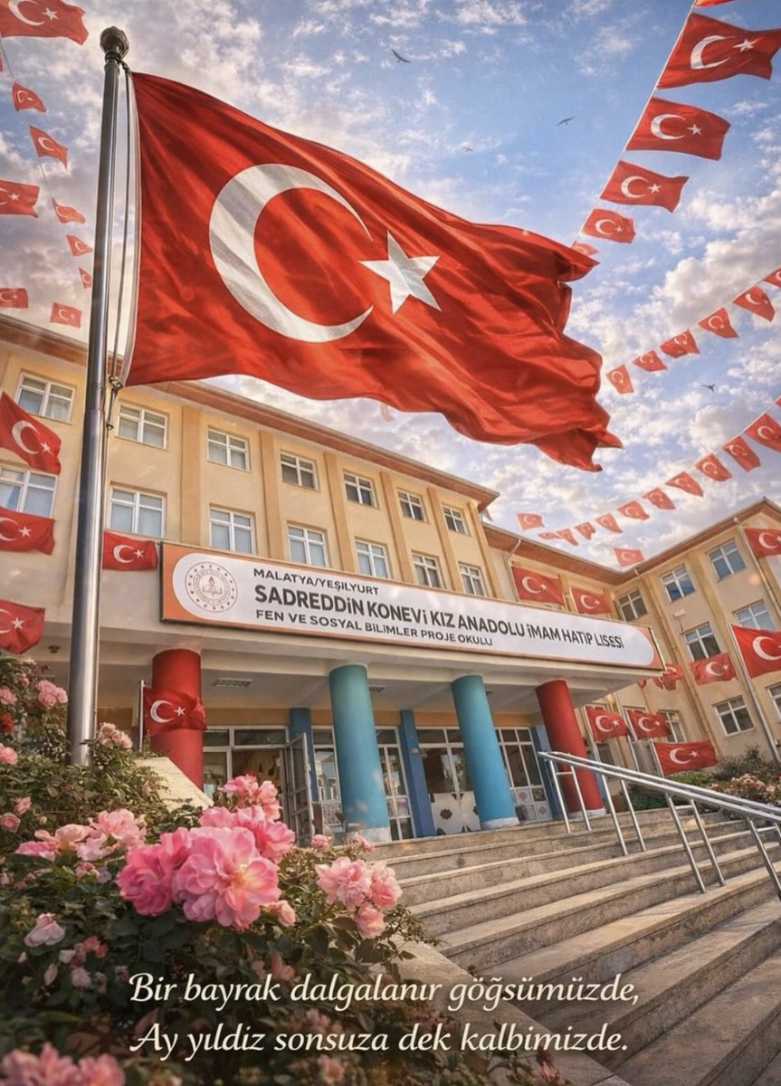 2025 2026 Eğitim Öğretim yılı 
2. Dönem okullarımızda ilk dersimiz “Bayrak Sevgisi” teması ile başladı.
<a href="/tcmeb/">Millî Eğitim Bakanlığı</a> <a href="/MalatyaMem/">MALATYA İL MİLLİ EĞİTİM MÜDÜRLÜĞÜ</a> 
#BayraklaBaslayanOkul 
#istiklalBayraklaİstikbalMaarifle