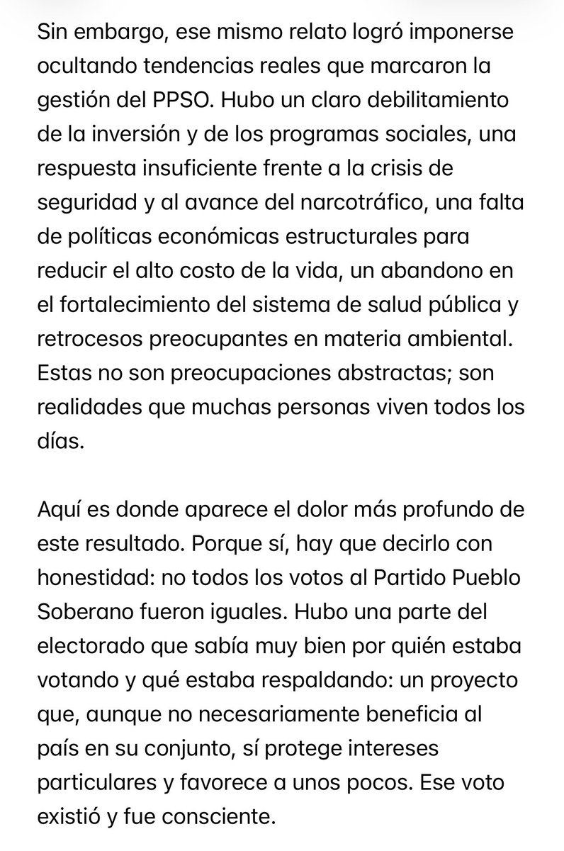 StevenPerCampos's tweet photo. Mi reflexión ante los resultados de hoy: https://t.co/CHXRjOmnuk