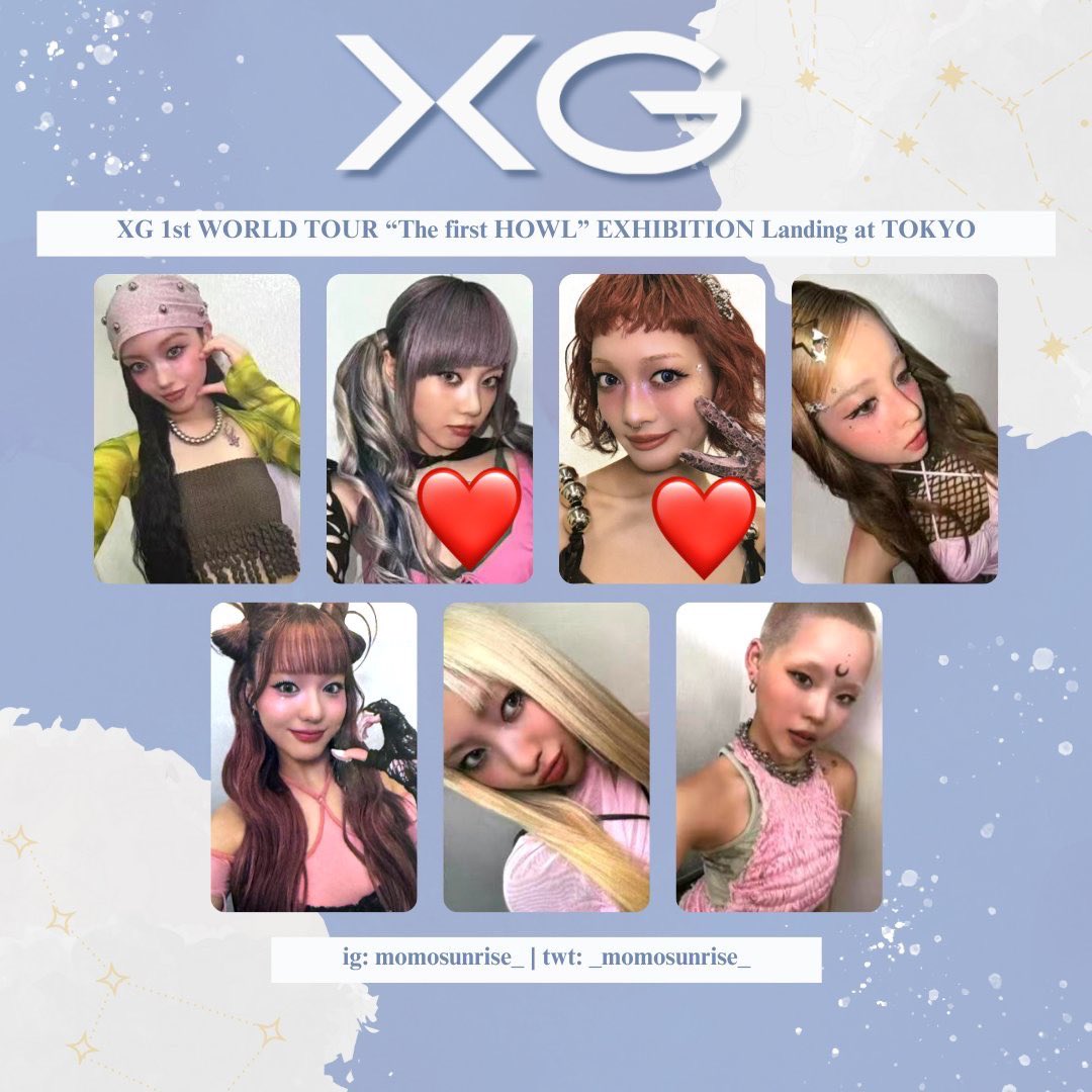 unaaa26's tweet photo. 【XG 交換】
トレカ　チェキ 

譲:画像1枚目(JURIN、CHISA、HARVEY、COCONA)
求:画像2〜4の❤️、💖(激求)

郵送📮、横浜2、3日目(2/7、2/8)での交換希望です✊🏻
条件合う方いましたらよろしくお願いします🥲

JURIN CHISA HINATA HARVEY JURIA MAYA COCONA https://t.co/gDZVedEfTf