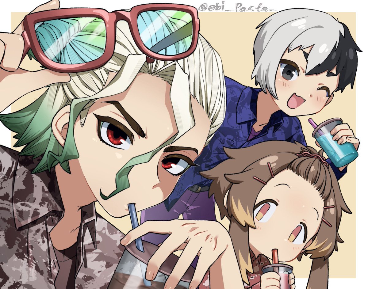 エビパスタ🦐【顔あり夢主注意】 tweet media