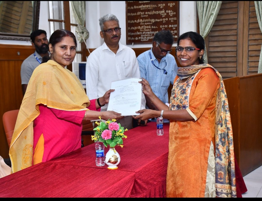 PalakkadIIT's tweet photo. Congratulations Dr. Sathya !

Dr. Sathya D, Postdoctoral Fellow, working with Dr. Sudarshan R Kottai, Assistant Professor, Department of Humanities and Social Sciences, has been awarded a prestigious research fellowship grant by the Tamil Nadu Council for Historical Research. https://t.co/22XrbDShv5