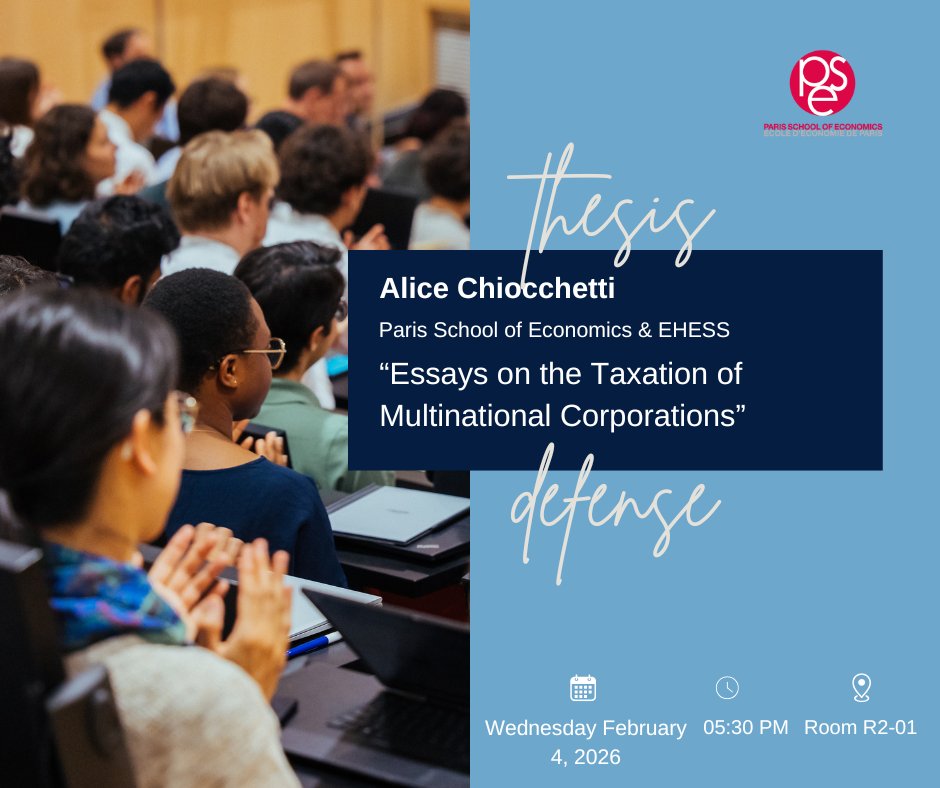 Paris School of Economics tweet media