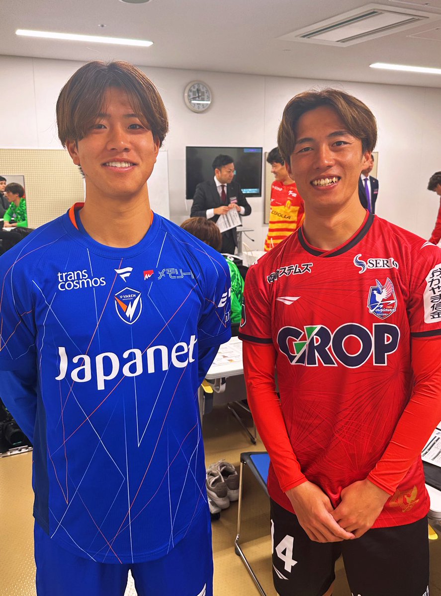 𝟰 𝗗𝗔𝗬𝗦 𝗧𝗢 𝗚𝗢🔷🔶 【#長谷川元希 選手🤝#田部井涼 選手