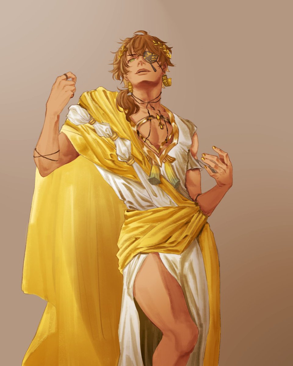 the 2 year anni fits r so good, so i ended up drawing smth i never thought i could!

drawing a head at this angle SUCKS but it was fun to try out. sorry for some inaccuracies in the fit, i tried sm w the anatomy and didnt wanna cover it + jewellerys hard to draw...

#galeGallery