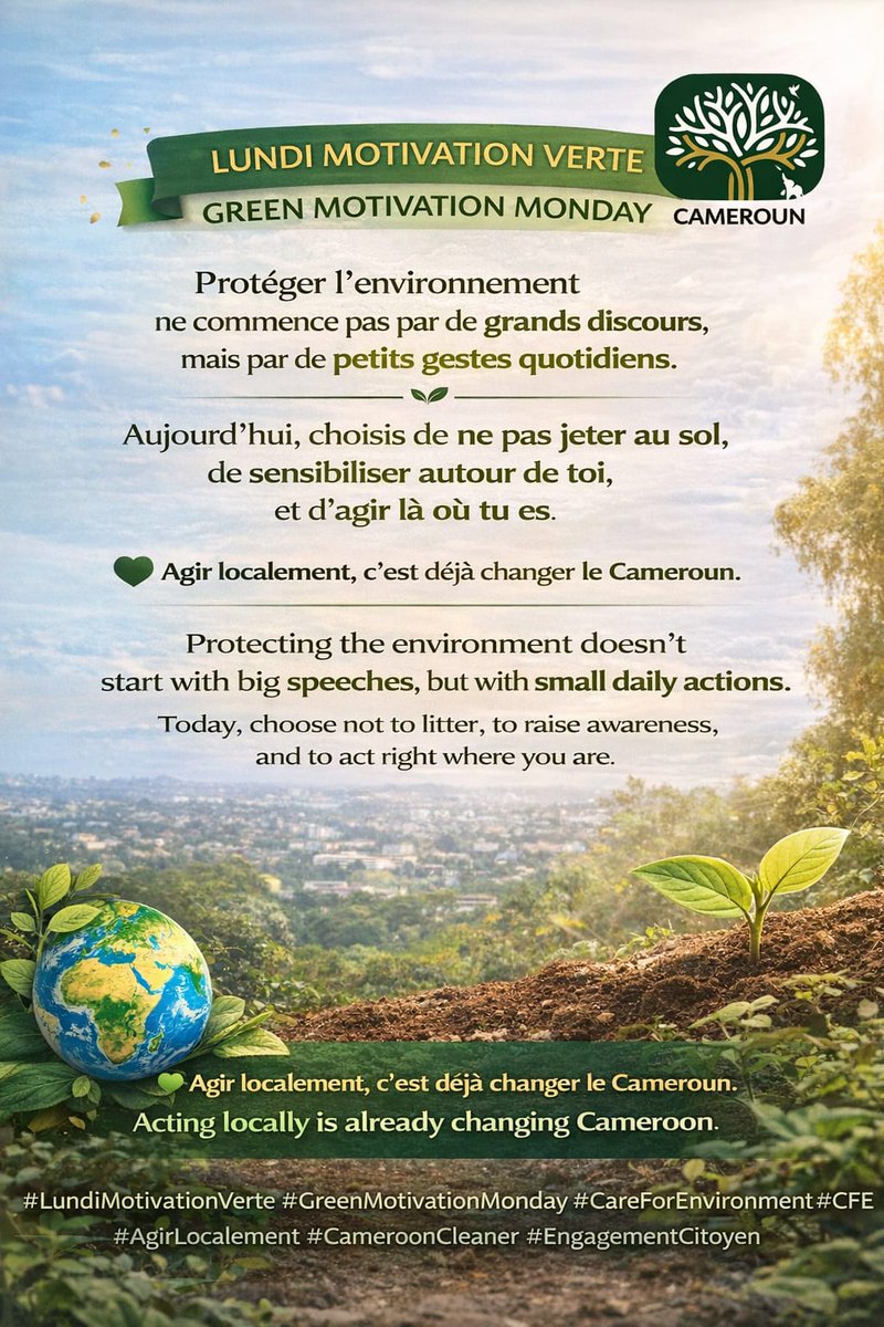 CARE FOR ENVIRONMENT-CFE tweet media