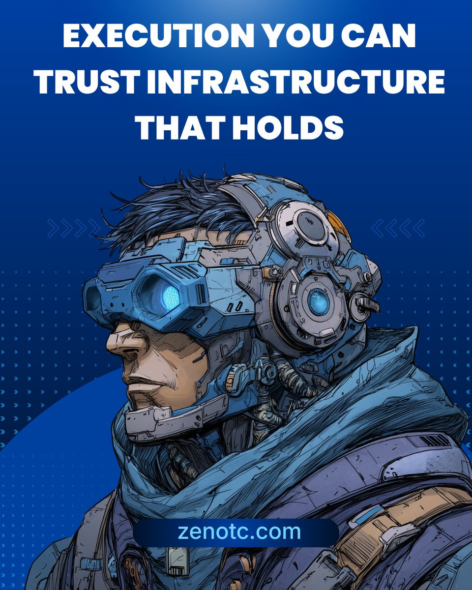 ZenWalletapp's tweet photo. Execution you can trust. Infrastructure that holds.

In markets where volatility is constant,
trust is the real liquidity.

Because the future of finance isn’t hype.
It’s infrastructure under pressure.

🌐 https://t.co/5eI7N6hgC1

#ZenOTC #OTCTrading #InstitutionalCrypto #CryptoLiquidity #PrimeBrokerage
#DigitalAssets #CryptoExecution #RFQTrading #OptionsTrading #CryptoSettlement
#FinTechInfrastructure