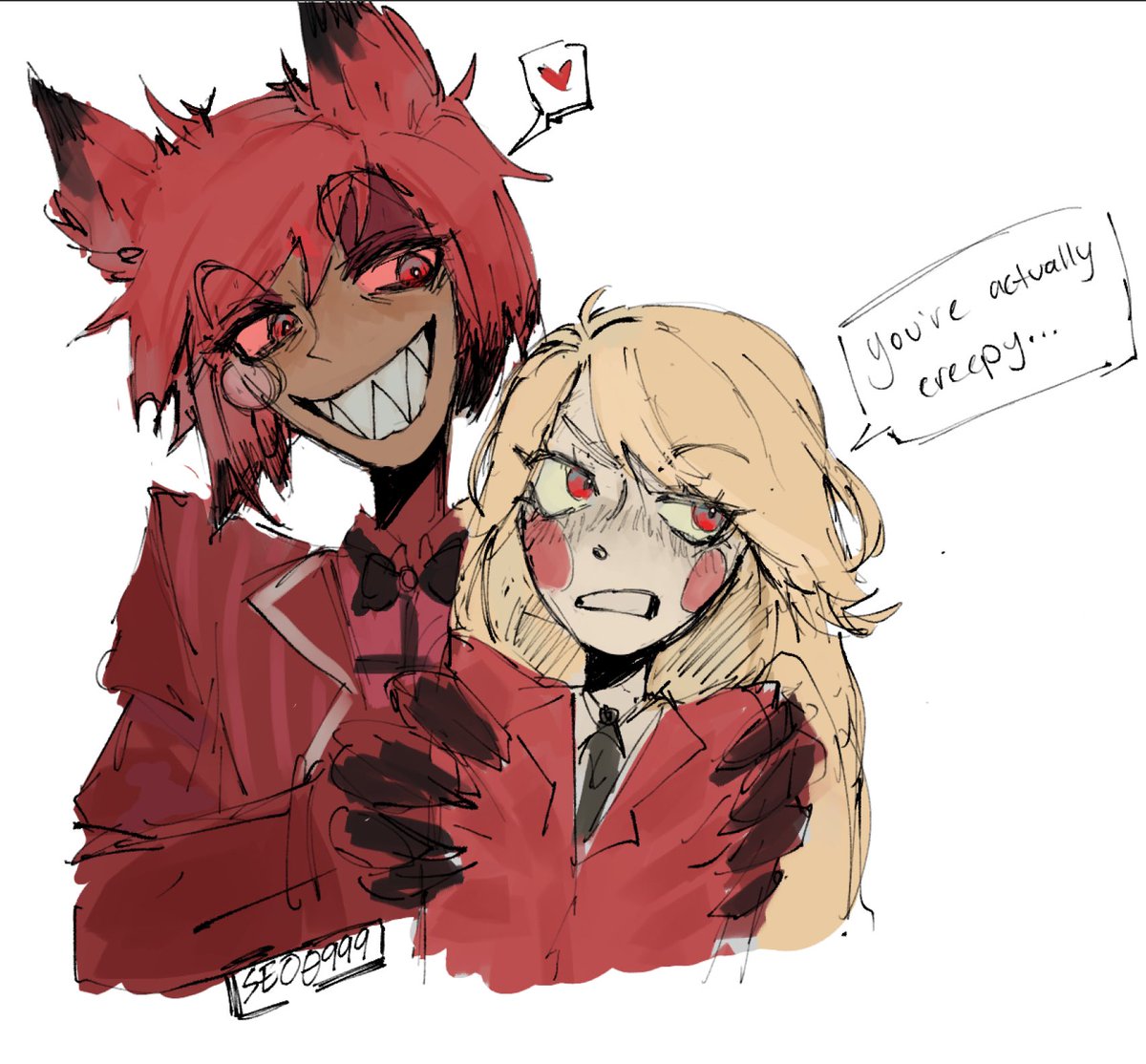 My entry to the ship- HAHA
#charlastor