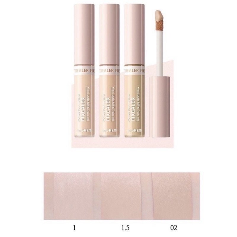 💗พร้อมส่ง💗 The Saem Cover Perfection Fixealer 6.5g

 ✨คอนซีลเลอร์รุ่นใหม่ที่ยังคงความปัง เริ่ดทั้งการปกปิด ชุ่มชื้น ไม่ตกร่อง ติดทนเกลี่ยง่าย

📌มี 3 สีให้เลือก
01 ขาวอมชมพู
1.5 ขาวเหลือง
2 ผิวสองสี

🛒 แท่งละ 150฿

#Theseam #สกินแคร์พร้อมส่ง #ถูกและดี #HowtoPerfect
