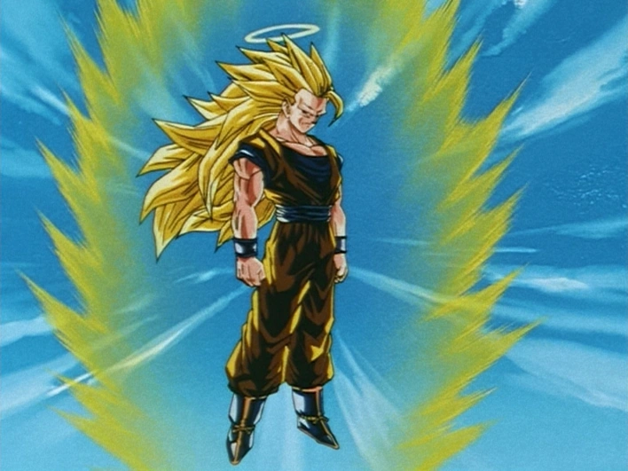 Yayo316__'s tweet photo. @DB_Simplemente Siempre me hace gracia que Goku tire esta emotiza  cuando se transforma en ssj 3. Ssj 3 peak https://t.co/2e6NBIjBdn