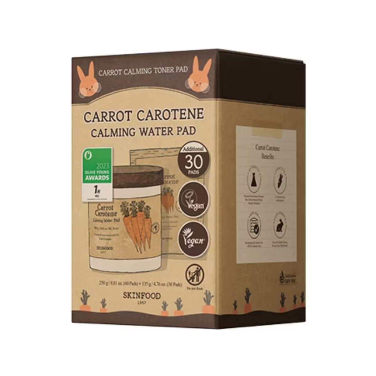 💗พร้อมส่ง💗 #Skinfood Carrot Carotene Calming Water Pad 60 แผ่น

 🌼ช่วยปลอบประโลมผิว เติมเต็มความชุ่มชื้น ต่อต้านริ้วรอย อ่อนโยนต่อผิวบอบบาง แผ่นสำลีนุ่มไม่บาดผิว น้องเป็น Vegan ด้วยนะคะ

🛒กระปุกละ 420฿

#สกินแคร์เกาหลี #คสอเกาหลี #ถูกและดีบอกต่อ #ใช้ดีบอกต่อสิว #HowtoPerfect