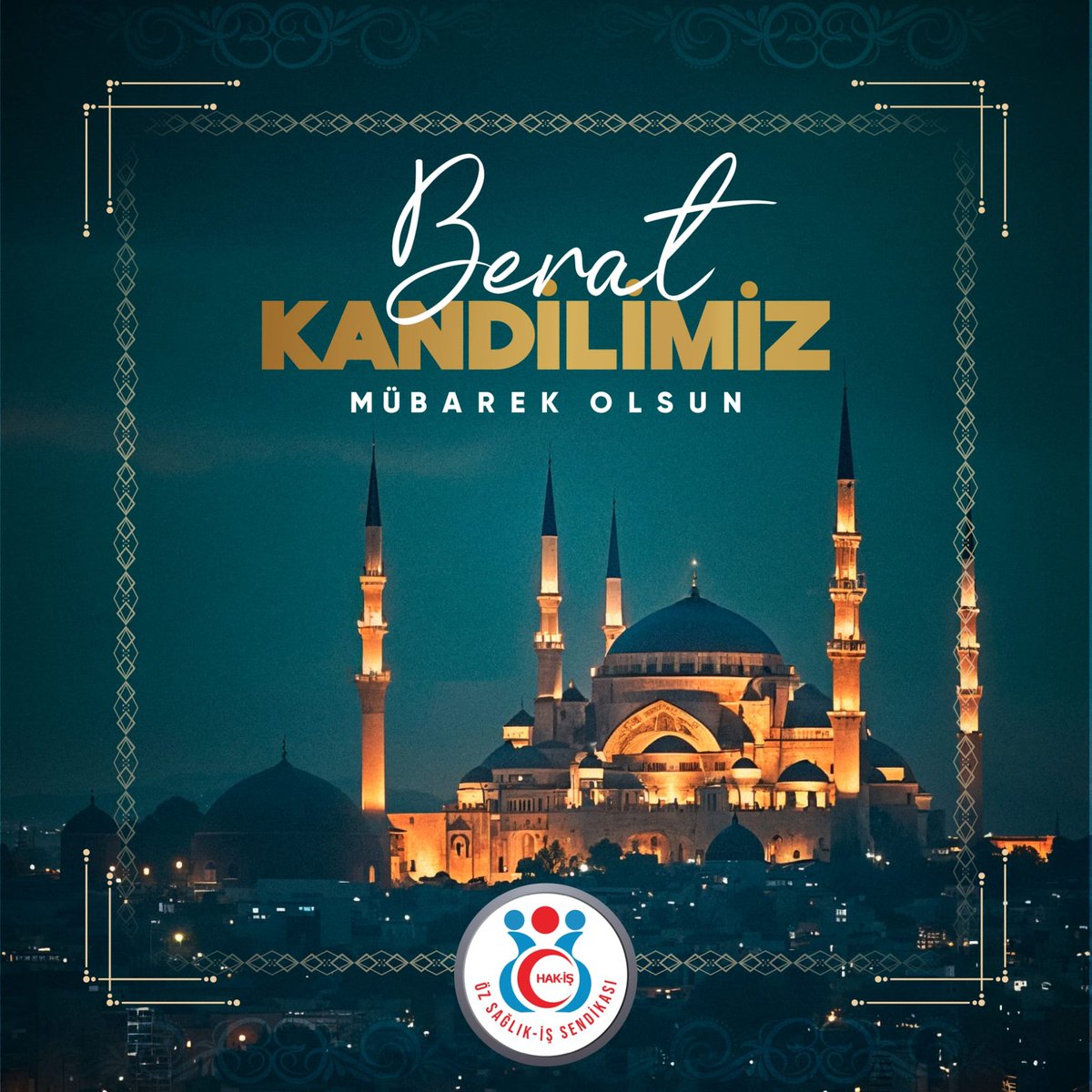 Ramazan-ı Şerif'in müjdelendiği, Allah'ın rahmetinin yeri ve göğü kaplayarak tüm kâinatı kurtuluşa davet ettiği Berat Kandilimizin, İslam alemi ve tüm insanlık için hayırlara vesile olmasını temenni ediyorum. Berat Kandilimiz mübarek olsun.