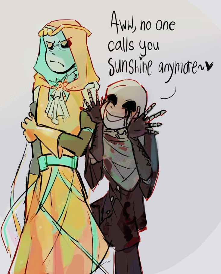 He takes pride in annoying him✨ #Killersans #Dreamsans