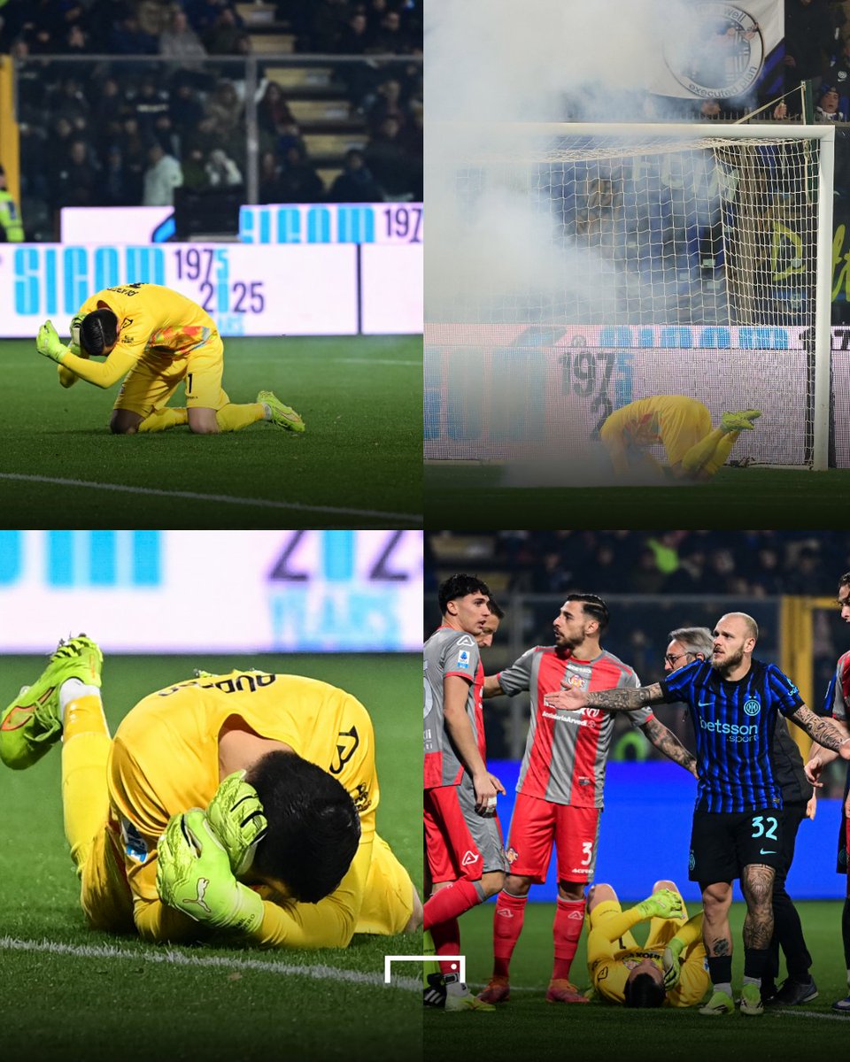 GOAL_ID's tweet photo. Otaknya kemana sih π€¬
Penjaga gawang Cremonese dan Timnas Indonesia, Emil Audero terkena lemparan flare yang diduga dilemparkan oleh oknum suporter Inter Milan π€¨
#GarudaDiRantau #TimnasIndonesja #SerieA #Cremonese https://t.co/E9kp5Ne8kd