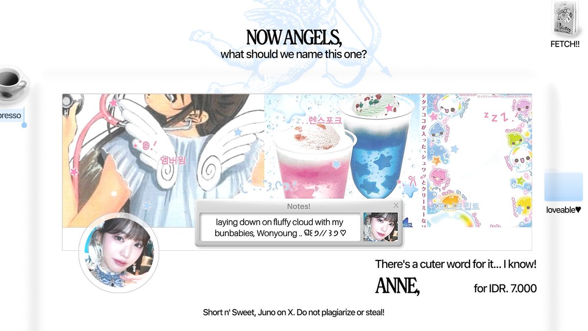 mihwacy's tweet image. Help me by reposting this post, please? Merci! 🪽

I'm now accepting layout order by reply/tag (or private!) with special price. Each of these pieces will cost only 7k, dan kalau beli dua jadi 10k for limited time! Scroll down to place your order.

#zonauang #zonajajan