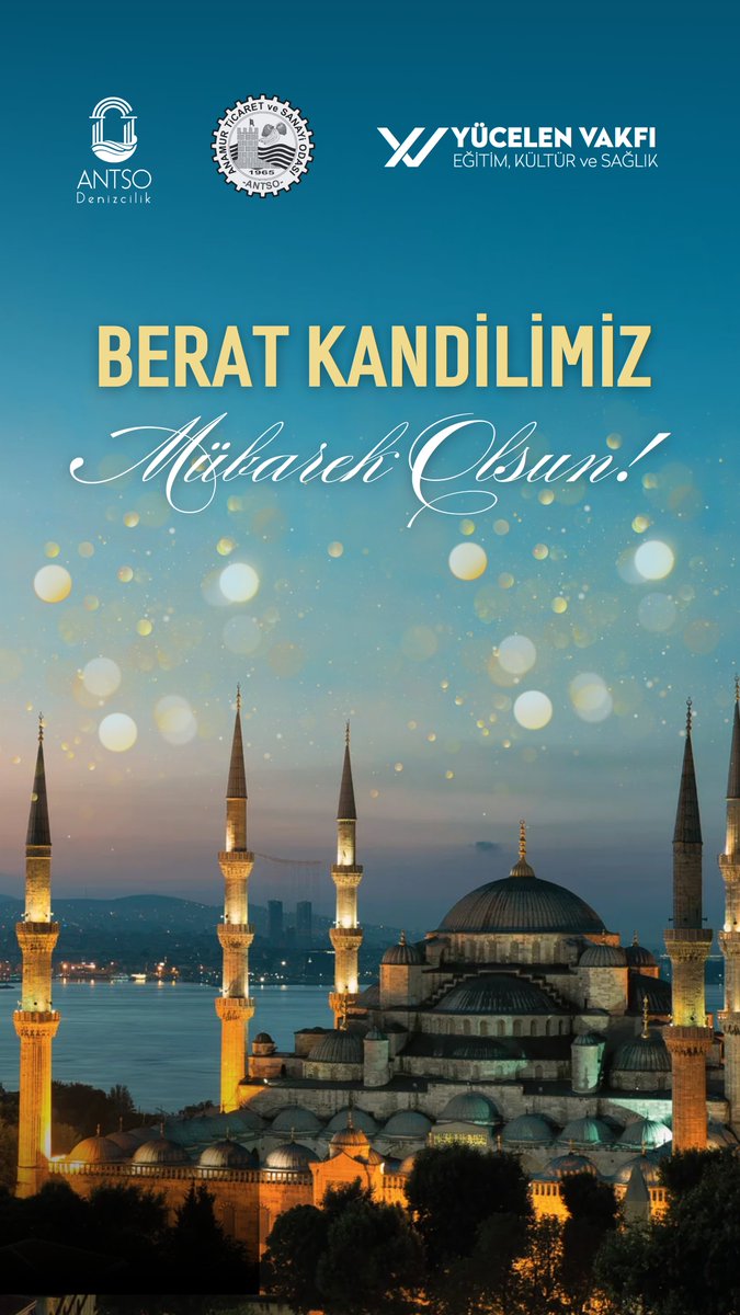 Berat Kandilimiz Mübarek Olsun!