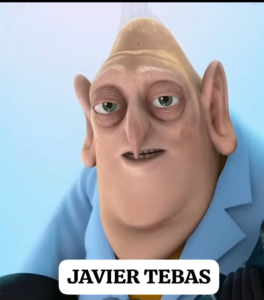nunca es tarde para recordar que eres escoria <a href="/Tebasjavier/">Javier Tebas Medrano</a> toma acciones legales contra mí si quieres hijodeputa