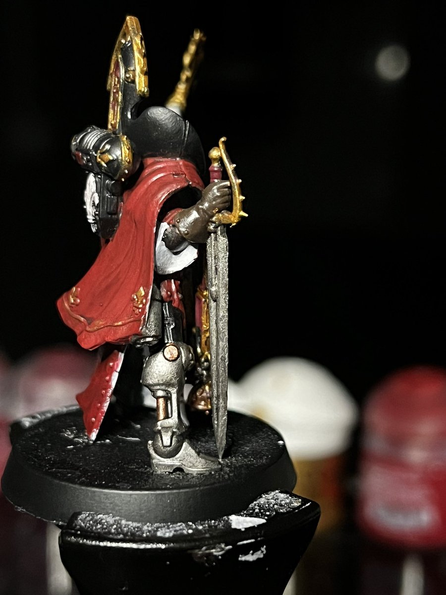 Crusader084's tweet photo. The Canoness is battle ready
#wh40 https://t.co/NcdZQqv7Jj