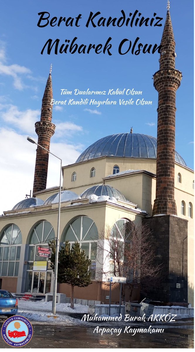 Arpaçay Kaymakamlığı (@tcarpacay) on Twitter photo 