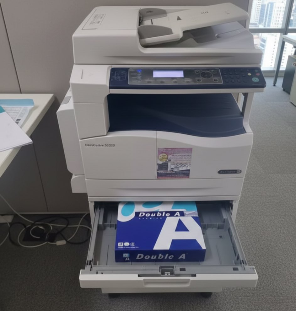 User บอกสั้งปริ้นแล้วกระดาษไม่ออก เติมกระดาษแล้วนะ
เติมของ User =

ปล.สมัยทำงานแรก ๆ เจอแบบนี้นะ ตอนนี้ไม่รู้ยังมีใครเจอแบบนี้ไหม