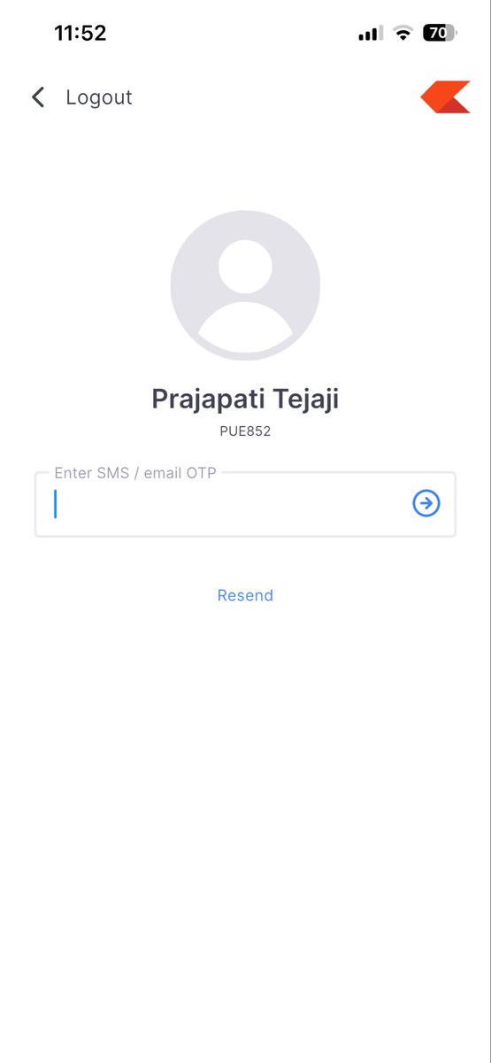 nick_bhury's tweet photo. Not able to sign in @zerodha  from last 20 minutes

#zerodha #zerodhaslow https://t.co/fEp99ivWdO
