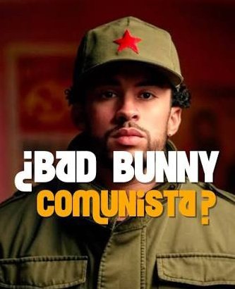 hackervnzl's tweet photo. Bad Bunny fue financiado por el chavismo la disquera que lo llevo a la fama era de un chavista  lavador de dinero 🚨 https://t.co/Nb6XOu7yGT