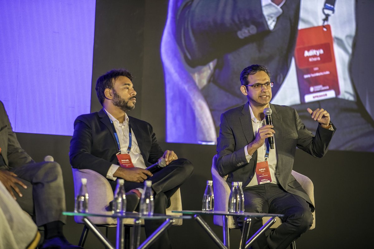 BMWTechWorksInd's tweet photo. CEO Aditya Khera delivered the keynote on “The Next Curve: The Future GCC Playbook” at Zinnov Confluence X.A conversation on how GCCs are moving from execution to enterprise transformation, shaping strategy and innovation.
#BMWTechWorksIndia #ZinnovConfluenceX #GCCLeadership https://t.co/WBKsjGVPrS