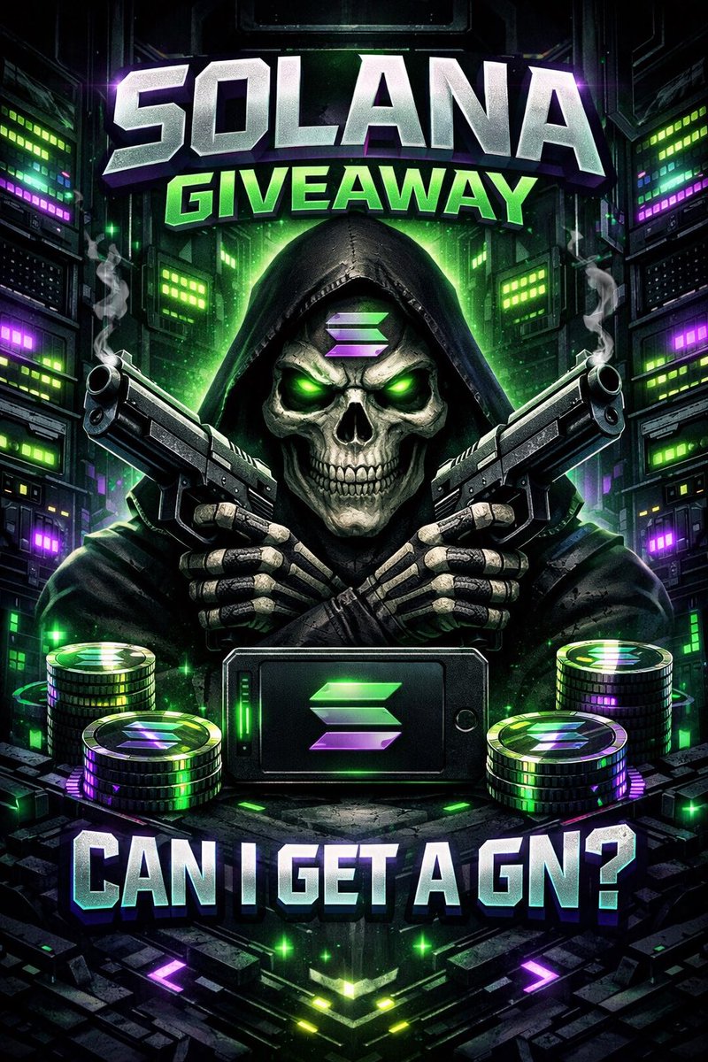 🍀 #SOLANA GIVEAWAY 

CAN I GET A GN ☑️

LIKE 🔹 FOLLOW 🔹 RETWEET 🔹

DROP $SOL WALLET 🍀