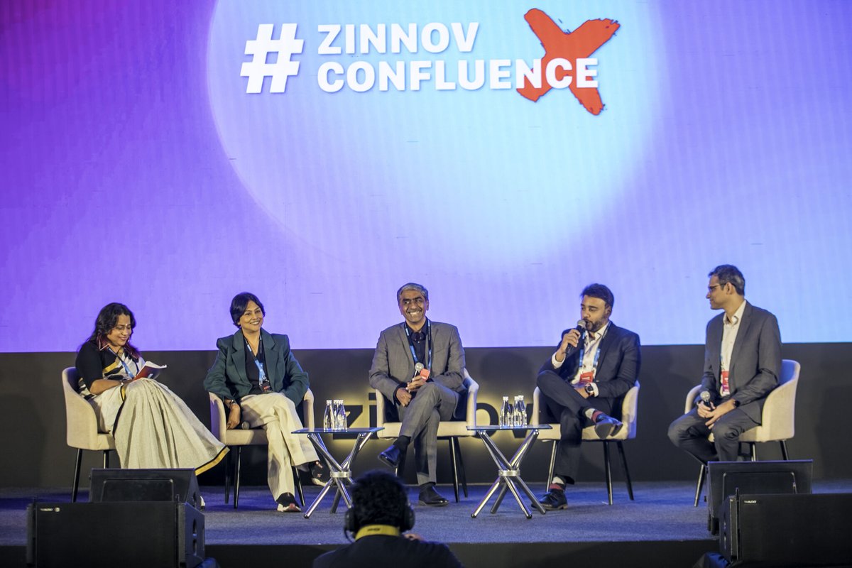 BMWTechWorksInd's tweet photo. CEO Aditya Khera delivered the keynote on “The Next Curve: The Future GCC Playbook” at Zinnov Confluence X.A conversation on how GCCs are moving from execution to enterprise transformation, shaping strategy and innovation.
#BMWTechWorksIndia #ZinnovConfluenceX #GCCLeadership https://t.co/WBKsjGVPrS