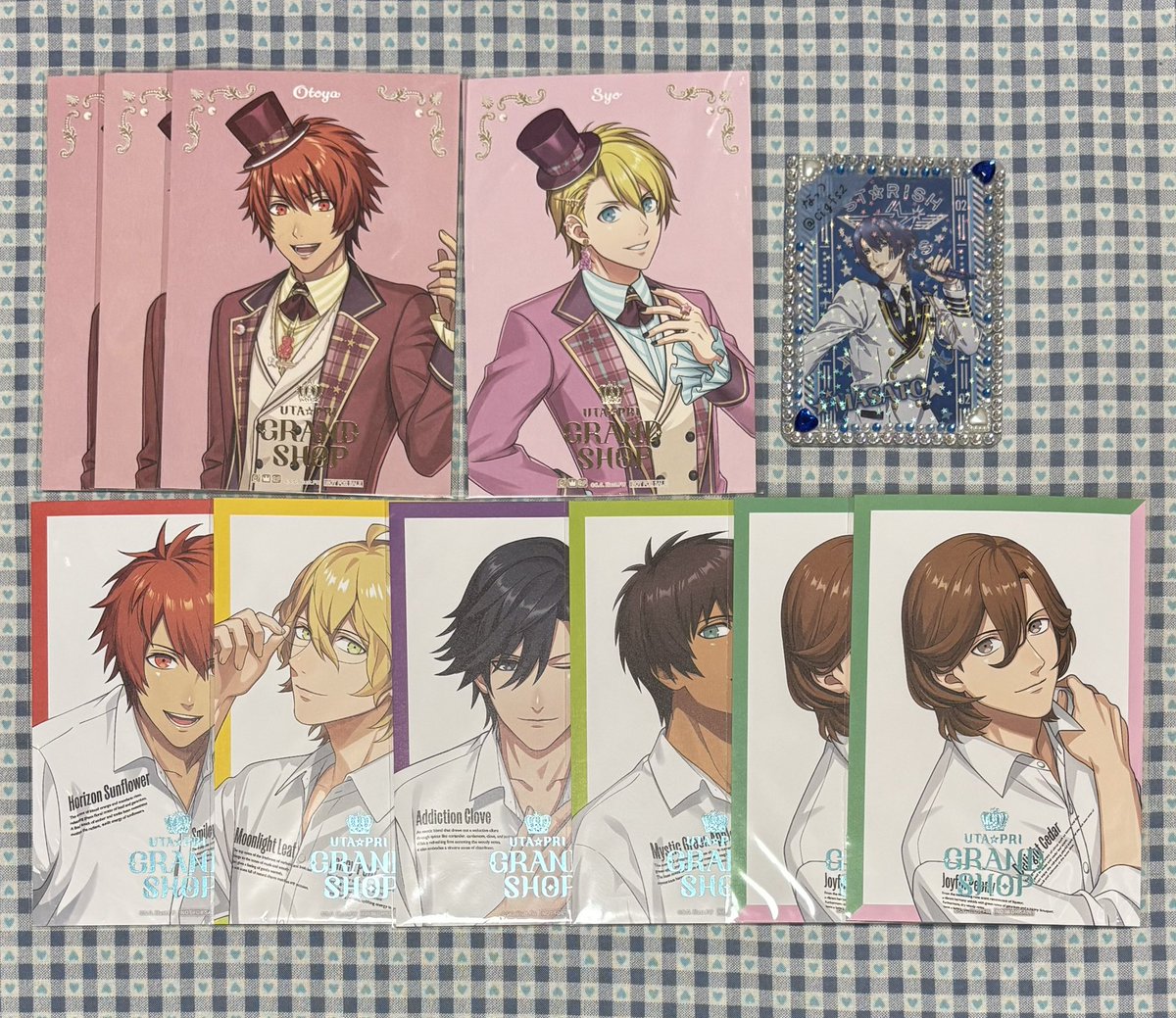 交換】うたプリ グラショ 購入特典 ビジュアルカード ビジュカ ポスカ